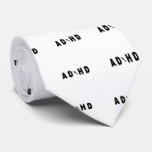 ACDC ADHD Highway to Hey Kijk een eekhoorn! t-shir Stropdas (Opgerold)