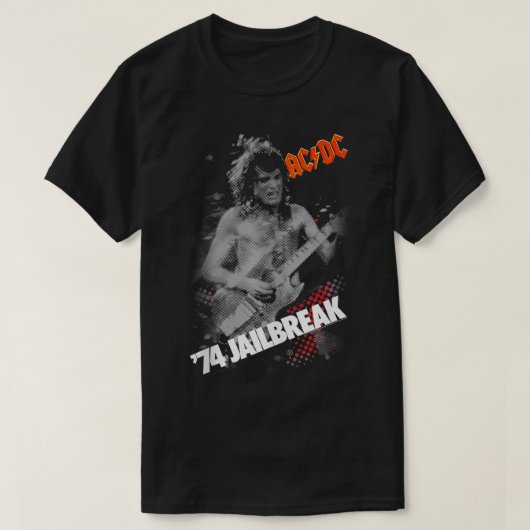 ACDC Angus '74 T-shirt (Design voorkant)