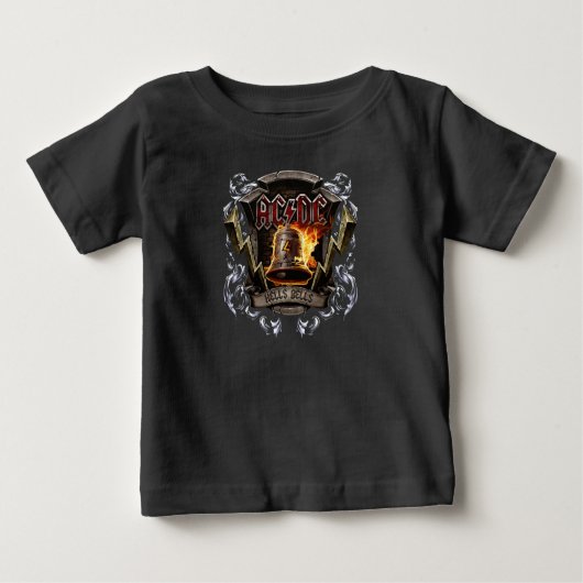 ACDC Hells Bells T-Shirt Custom Personalized (Voorkant)
