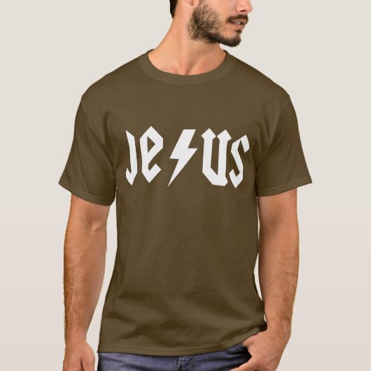 ACDC Jesus T-shirt (Voorkant)