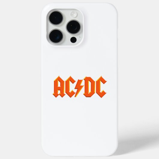 ACDC-muziekband Case-Mate iPhone Case (Achterkant)
