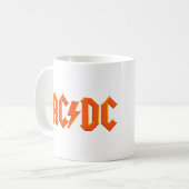 ACDC-muziekband Koffiemok (Voorkant links)