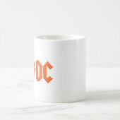 ACDC-muziekband Koffiemok (Center)