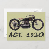 Ace 1920 briefkaart (Voorkant / Achterkant)