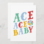 Ace Ace Baby Bedankkaart (Voorkant / Achterkant)