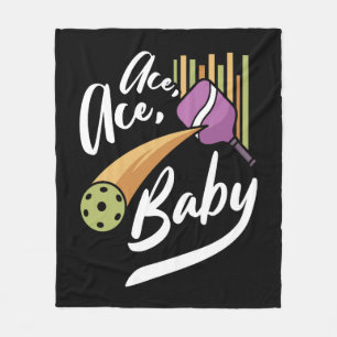 Ace Ace Baby - Pickleball Kleding Fleece Deken