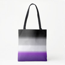 Ace Asexual Gradient Pride Flag: Horizontale stree