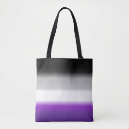 Ace Asexual Gradient Pride Flag: Horizontale stree Draagtas