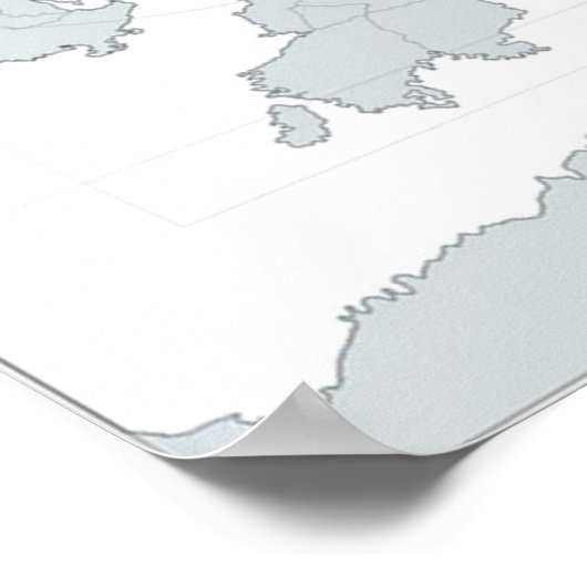 Ace Combat Strangereal Map Poster (Hoek)