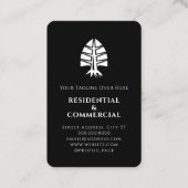 Ace de pique cartes paysager (Dos)