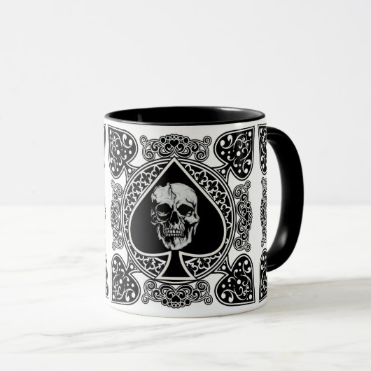 Ace De Pique Coffee Mug (Devant droit)