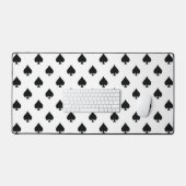 Ace de pique Motif noir et blanc (Clavier et souris)