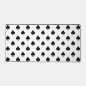 Ace de pique Motif noir et blanc (Recto)