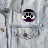 Ace furry ronde button 5,7 cm (In situ)