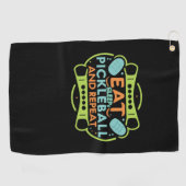 Ace het Hof met Pickleball Golfhanddoek (Horizontaal)