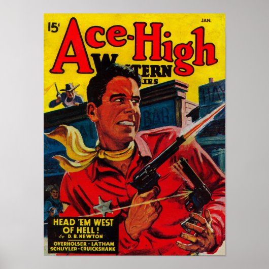 Ace High Magazine Hoesje 3 Poster (Voorkant)