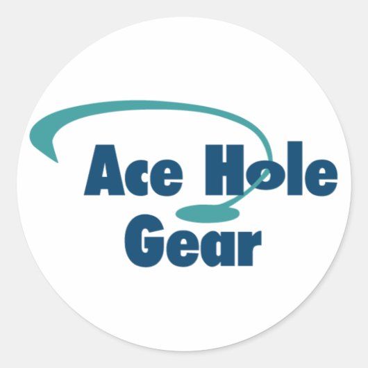 Ace Hole Gear Sticker (Voorkant)