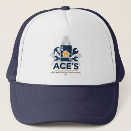 Ace Home Onderhoud en Reparaties Hoed Trucker Pet