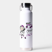Ace in Space (Aseksuele Pride) Waterfles (Voorkant)