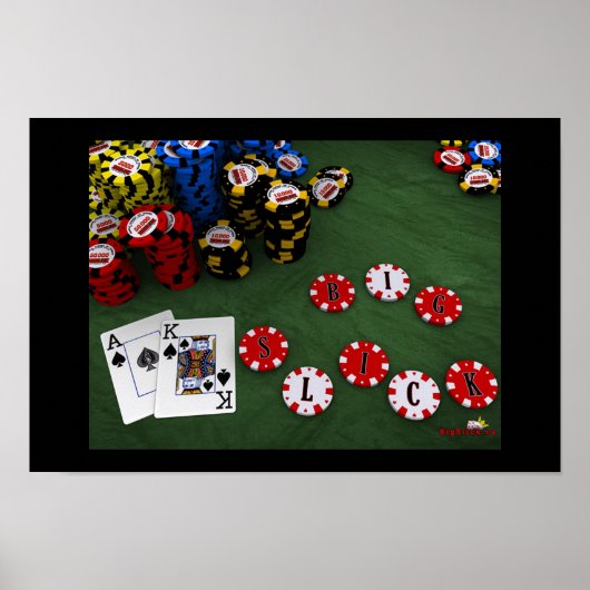 Ace King Geschikt - Big Slick Poster (Voorkant)