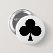 Ace of Clubs Button (Voorkant /achterkant)