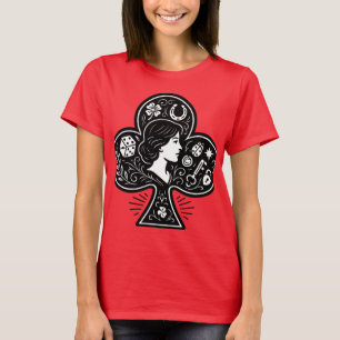Ace of Clubs - Lady Luck Cameo T-shirt