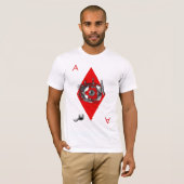 Ace of Diamonds T-shirt (Voorkant volledig)