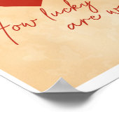 Ace of Hearts Poster – “How Lucky Are We?” (Coin)