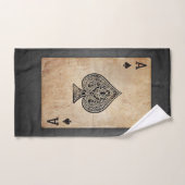 Ace of spades (Serviette à main)