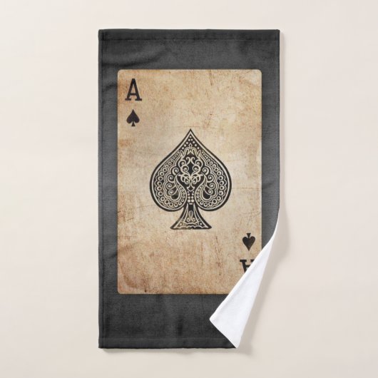 Ace of spades (Serviette à main)