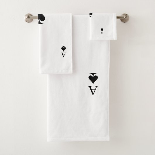 Ace of Spades Bad Handdoek (Insitu)