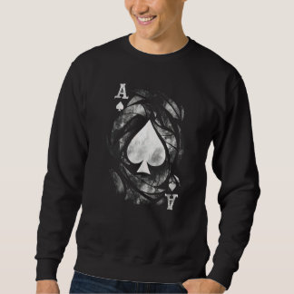 Ace Of Spades Card Game Poker Player Trui