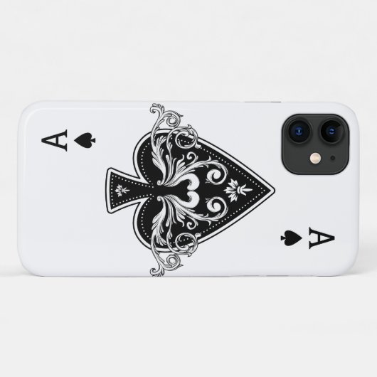 Ace of Spades Case-Mate iPhone Case (Achterkant (horizontaal))