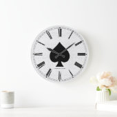 Ace of Spades Large Wall Clock Grote Klok (Huis)