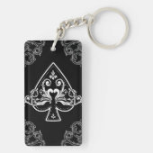 Ace of Spades Lucky sleutelhanger (achterkant)