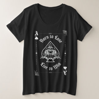 Ace of Spades Playing Card T-Shirt
