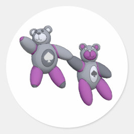 Ace of Spades Ronde Sticker