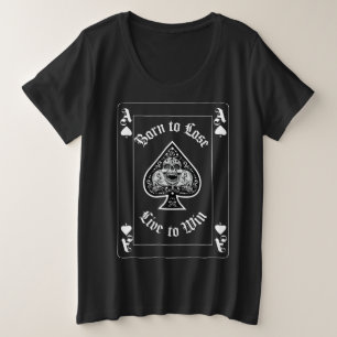 Ace of Spades Speelkaart T-shirt