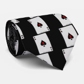 Ace of Spades Stropdas (Opgerold)