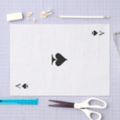 Ace of Spades Tissuepapier (Craft)