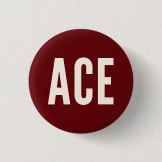 Ace Pin Ronde Button 3,2 Cm