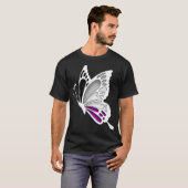 Ace Pride Butterfly T-shirt (Voorkant volledig)