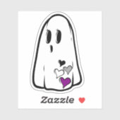 Ace Pride Ghost Sticker (Vel)