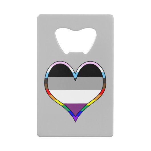 Ace Pride Heart Carte de crédit Ouverture de boute (Devant)