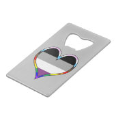 Ace Pride Heart Carte de crédit Ouverture de boute (Devant Angle)