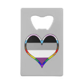Ace Pride Heart Carte de crédit Ouverture de boute (Dos)