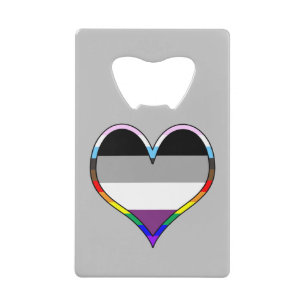 Ace Pride Heart Credit Kaart Bottle Open Kredietkaart Flessenopener