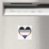 Ace Pride Heart Magneet (Insitu (Vaatwasser))