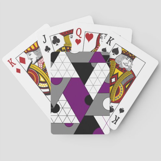 Ace Pride Isometric Design Pokerkaarten (Achterkant)