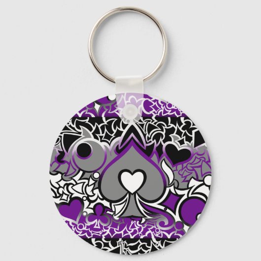 Ace Pride Krabbel Sleutelhanger (Voorkant)